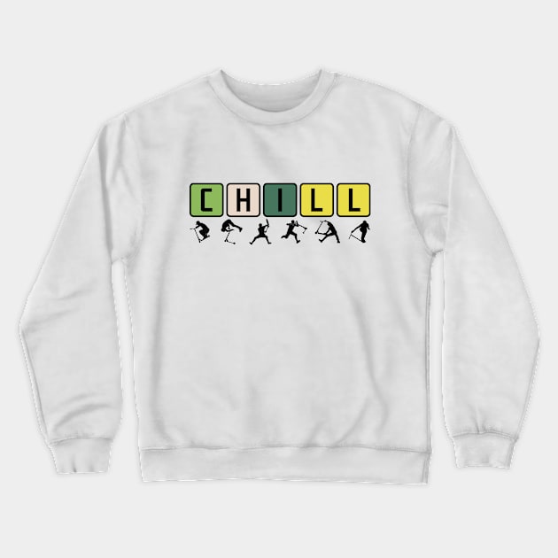 stunt scooter chill session Crewneck Sweatshirt by stuntscooter